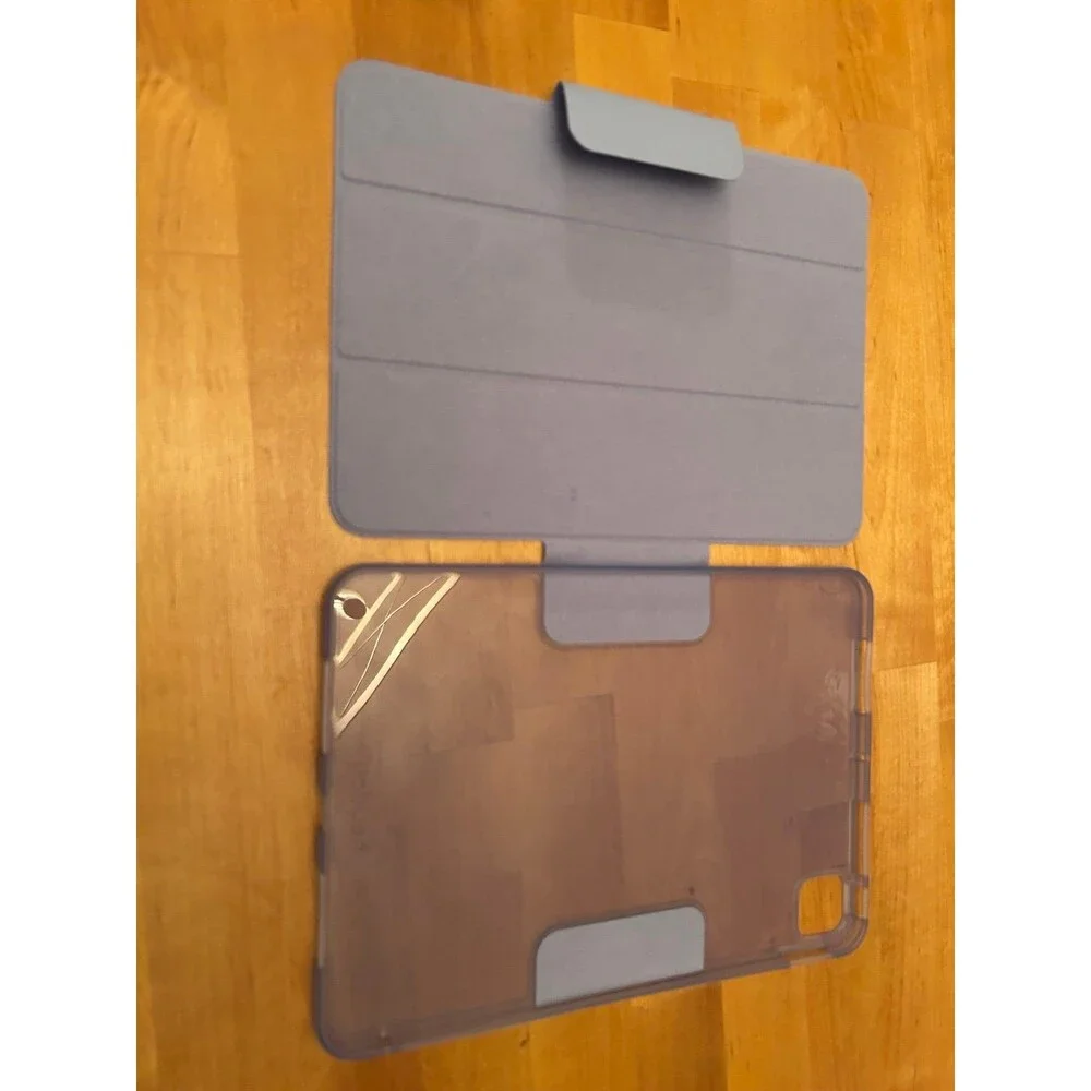 Heyday Brand Periwinkle Blue Debossed iPad Pro 4th Generation Case